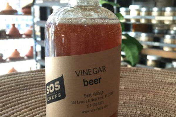 Especially for Dad, SOS Chef’s Beer Vinegar!